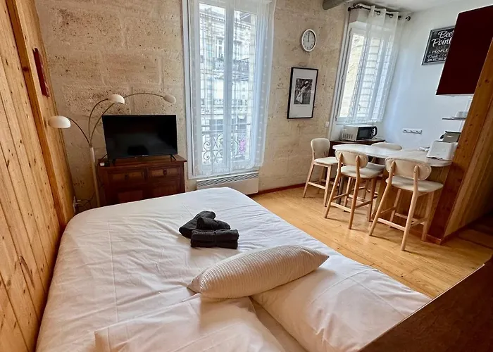 Le Woody, Centre-ville, Parking Gratuit Bordeaux